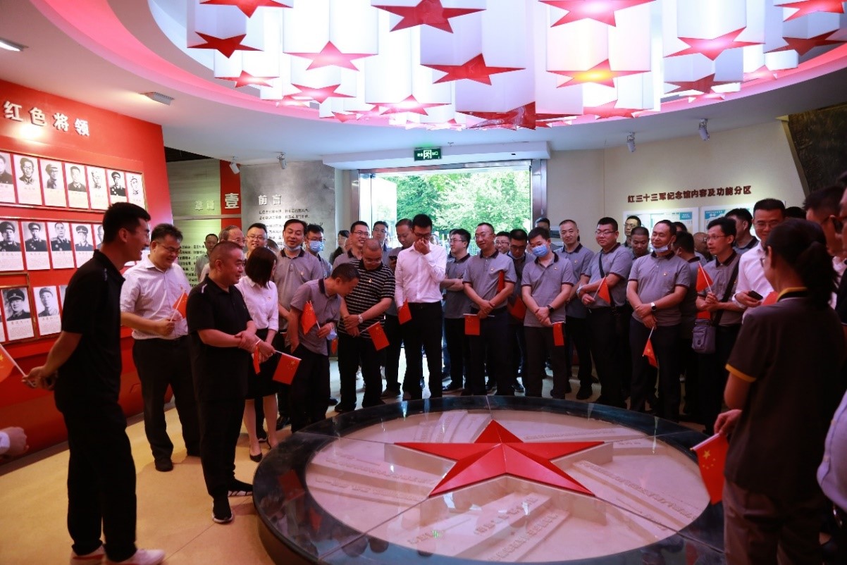 慶建黨百年系列活動(dòng)-公司開展“學(xué)黨史、感恩黨、跟黨走”主題教育活動(dòng)